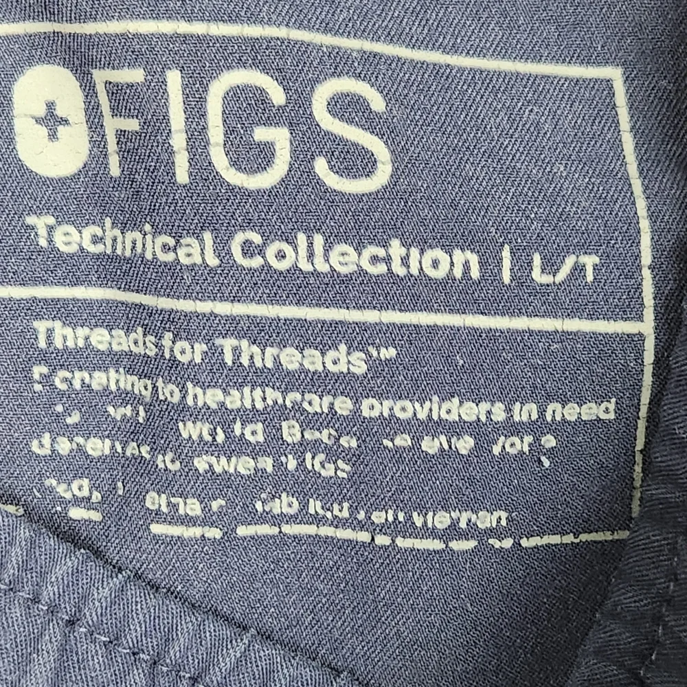 Figs Tansen Jogger Technical Navy Blue Scrub Pants Hospital Nurse Mens Size L